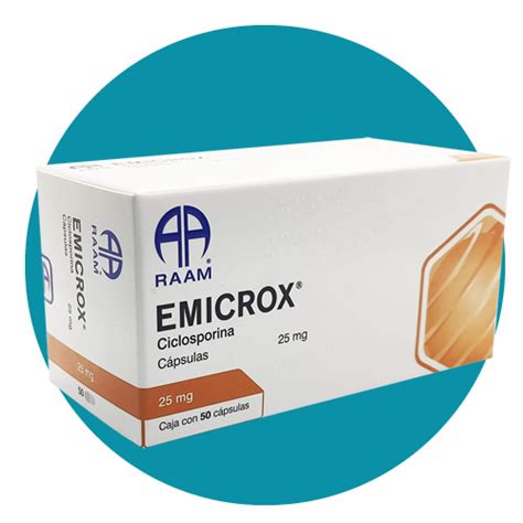 Ciclosporina Mg Emicrox Rcd Pharma Farmacia De Alta Especialidad