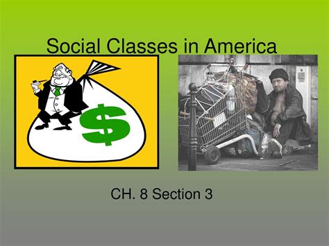 Social Classes In America Ppt Download