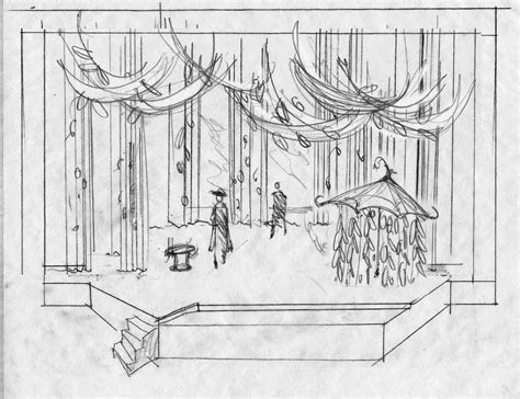 Neverland: Scenic Design Sketch for PETER PAN by Linda Buc… | Flickr