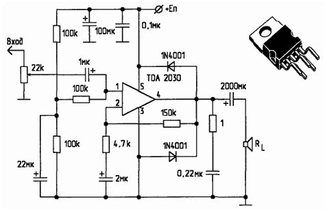 Тда 2030а схема усилителя фото