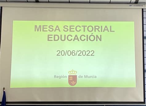 CSIF MESA SECTORIAL DE EDUCACIÓN 20 06 2022 Negociación de la Orden