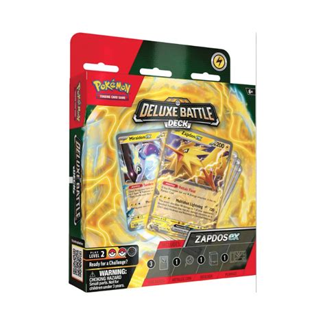 Pok Mon Tcg Deluxe Battle Deck Zapdos Ex Ninetales Ex