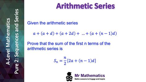 Arithmetic Series - Mr-Mathematics.com