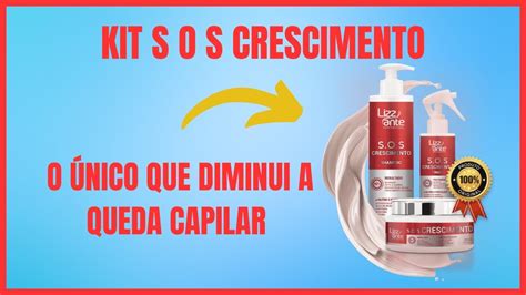 KIT SOS CRESCIMENTO COMBATE A CÁLVICE E QUEDA DE CABELO CRESCIMENTO