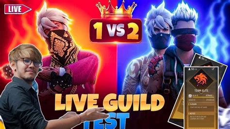 Ff Guild Test Vs Free Fire Live Guild Test Freefire Live Ff