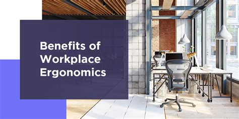 Benefits Of Workplace Ergonomics WB Wood