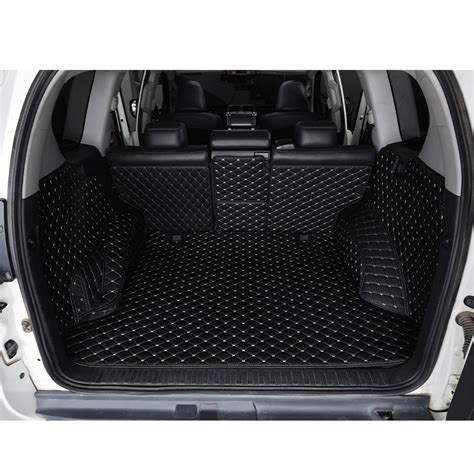 5d 3d Leather Car Trunk Mat Waterproof Full Coverage Foot Pad Car Boot