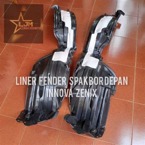 Jual Liner Fender Spakbor Depan Innova Zenix Original Toyota Shopee