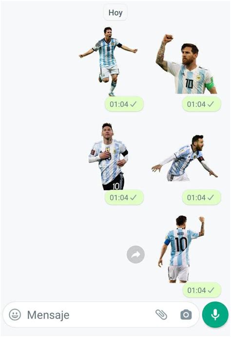 Whatsapp ¿cómo Descargar Los Stickers De Messi Con La Selección De