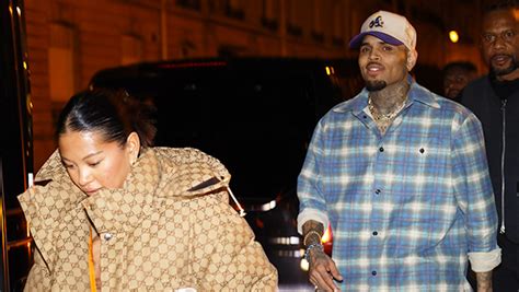 Chris Brown With Ex Ammika Harris In Paris: Photos – Hollywood Life