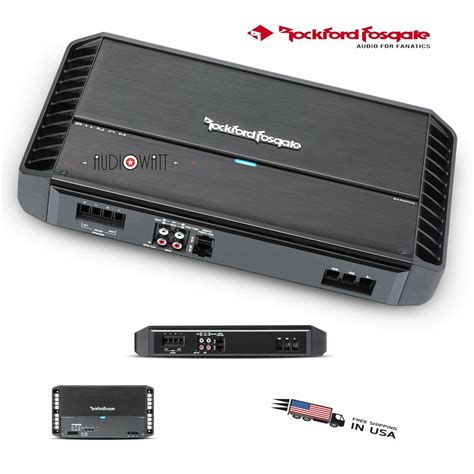 Rockford Fosgate P X W Ohms Channel Power Amplifier Punch