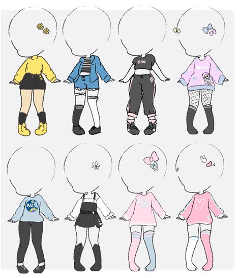 Outfit Adopts Set Price Open By Bugtm On Deviantart