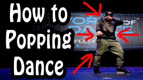 Basic Popping Combo Dance Tutorial How To Popping Dance For Beginners