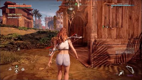 Aloy My Eyes Are Up Here Horizon Zero Dawn Youtube