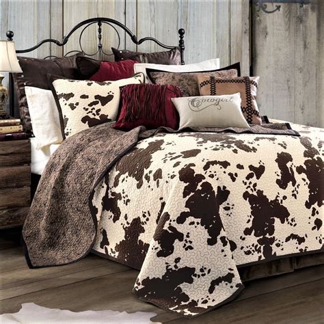 Cow Print Bedding Western Bedroom Decor Western Bedroom Bedroom Decor