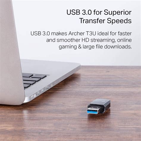 TP Link Adaptador WiFi USB AC1300 Archer T3U Adaptador De Red