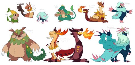 Artstation Fan Pokémon Fakemon Designs