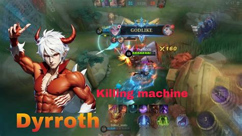 Dyrroth Best Build 2023 Dyrroth Tank Build 2023 Dyrroth Solo Rank