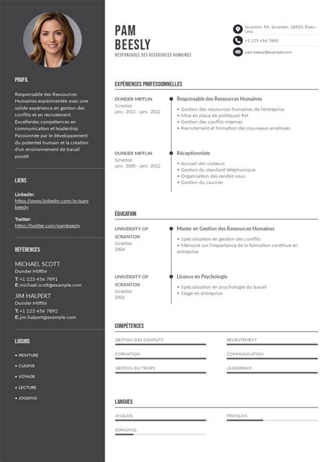 Les Trucs Et Astuces Pour Créer Un Cv Responsable Des Ressources