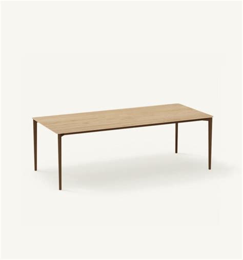 Nude Indoor Rectangular Dining Table Expormim