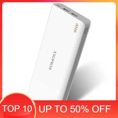 Jual Romoss Sense Power Bank Port Mah Original Shopee