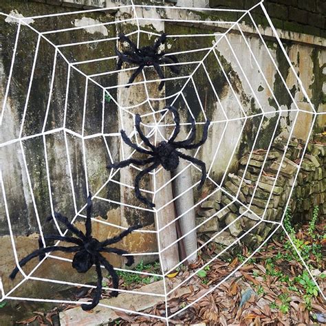 Joyin 3 Pack Halloween Giant Spider Decorations Realistic Looking