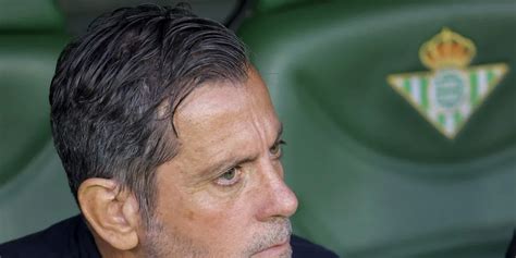 Betis Sevilla Quique Si Los Derbis No Los Ganas Al Menos No Los