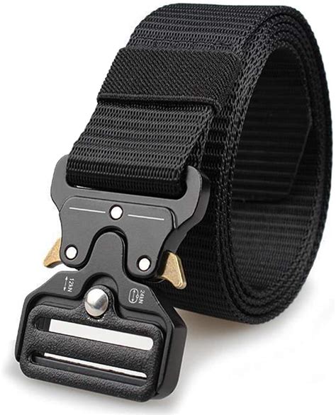 Belts 1.5" Tactical Nylon Webbing Belt Quick Release Buckle Military ...