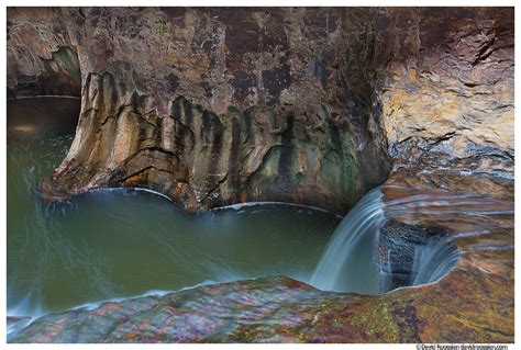 Waterfall Inside The Subway, Zion National Park | David Roossien ...