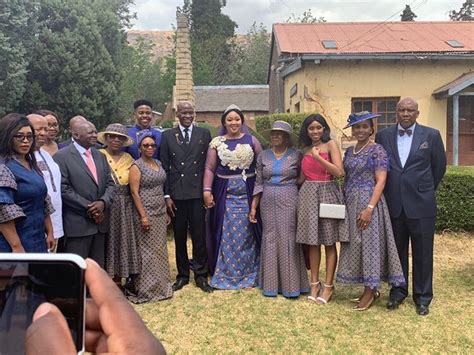 King Makhosoke Ii Of Manala Ndebele Weds Princess Sekhothali Seeiso Of