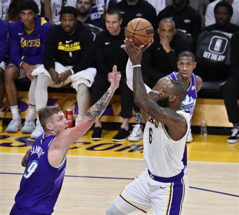 In Photos Nba Los Angeles Lakers Vs Utah Jazz All Photos Upi