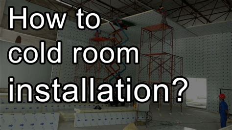 How To Build Cold Room Installation 60℃ Freezer Cold Storage Room