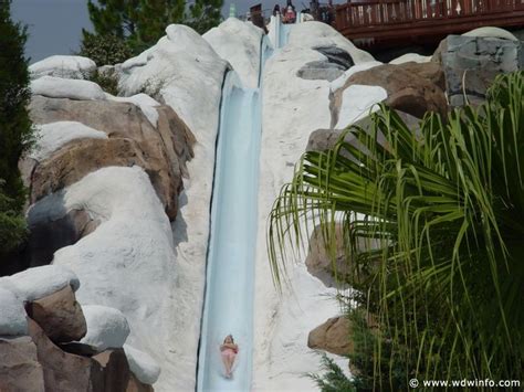 Disneys Blizzard Beach Water Park Map