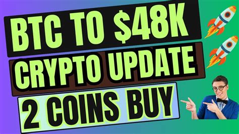 Bitcoin To 48k Crypto Market Update Today BTC Update Today YouTube