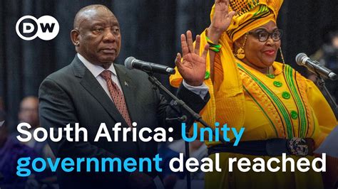 South Africa S Anc Reaches Coalition Deal With Da Dw News World News