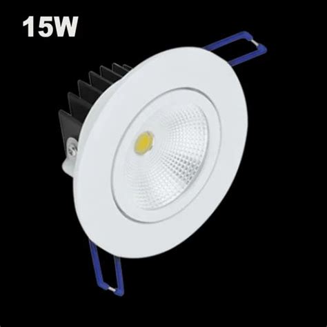 15W Jaquar Gem Plus Round LED Downlight Recessed Mounted Neutral