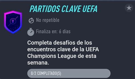 Las Soluciones M S Baratas Del Sbc Partidos Clave Uefa