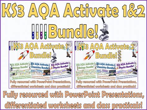 Aqa Activate 1and2 Ks3 Science Bundle Teaching Resources