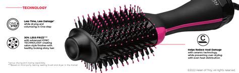 Revlon One Step Volumizer Enhanced Hair Dryer And Hot Air Brush Now With Improved Motor