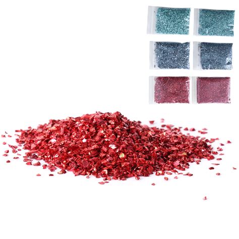 Ebtools Diy Resin Filler Irregular Glass Chips Crushed Glass Mold Filler Glitter Nail Art Craft