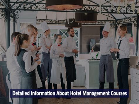 Best Hotel Management Courses [Full Information]