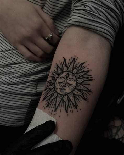 Sun Tattoos Designs Ideas And Meaning Tattoos For You