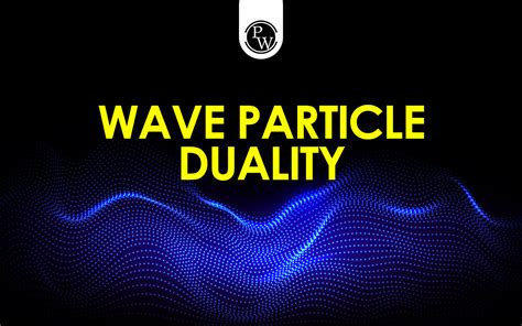 Wave Particle Duality