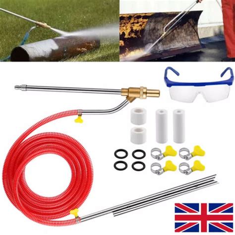 5000PSI Pressure Washer Sandblasting Kit Wet Abrasive Sand Blaster