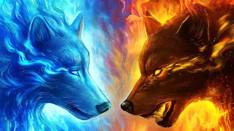 Ice Wolf Wallpapers On Wallpaperplay | Hot Sex Picture