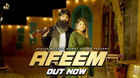 Check Out The Music Video Of The Latest Haryanvi Song Afeem Sung By