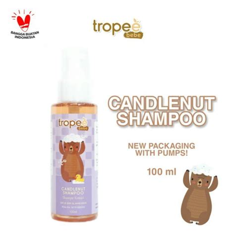 Jual Tropee Bebe Shampo Kemiri Candlenut Shampoo Shopee Indonesia