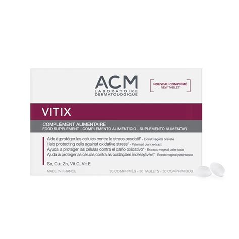 ACM VITIX 30 COMPRIMÉS Para Ortho Nakhil Tétouan