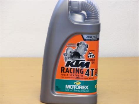 Motorex Ktm Racing T W Liter Fully Syn Stroke Engine Oil