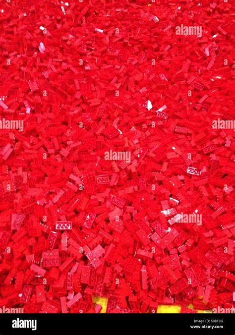 Red Lego Bricks Hi Res Stock Photography And Images Alamy